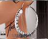 Zoey Hoops -Silver