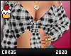 Flirty Shirt plaid b/w