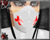 !Latex Nurse Mask W. M