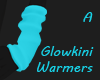 [A]Glowkini Warmers Blue