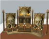 Catacomb throne