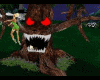 tree animated scared