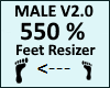 Feet Scaler 550% V2.0