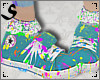 S| Paint Splatter Shoes