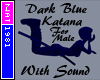 (Nat) Dark Blue Katana