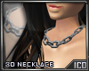 ICO 3D Necklace Mesh F