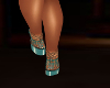 Kafa Teal Heels