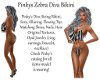 Pinkys Zebra Diva Bikini