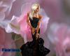 Leather/ Lace Ball Dress