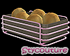 Bread Wire Basket Pink