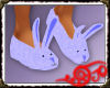 *Jo* Blue Bunny Slippers
