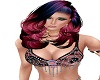 Bejewelled bra top rose