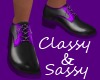 Classy & Sassy Pur Shoes