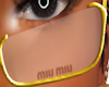miu miu glasses gold