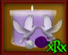 Candle Doves Purple