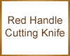 Red Dining Knife
