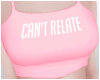 [G] Can't Relate - Pink