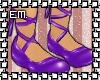 [EM] PVC Flats - Purple