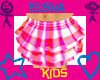 Elisha Pink Plaid Skirt