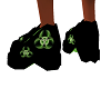 Toxic Green Shoes