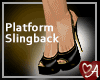 .a Platform Slingback GL