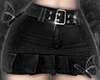 black y2k skirt RL