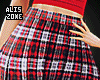 [AZ] RLL plaid skirt