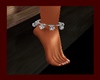 Silver anklet right