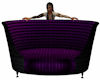 Purple Leather Couch