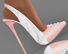 H13 Pink White Heels