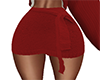 SFL Knitted Skirt Red