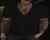 Black Shirt and Tattoos