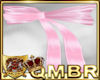 QMBR Collar Pink Bow