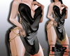 M/chain dress BK