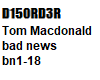 tom macdonald bad news