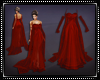 Evening Gown w/Lace Red