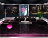 12P Pink Orchid Sofa Set