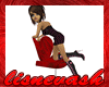 (L) 6 Pose Red Chair