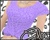 #Leopard Tee - Lilac#