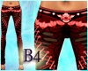 *B4* Red Lace Pants