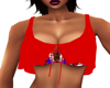 Sexy Red Bikini Crop