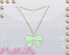 <P>Mini Bow Necklace