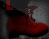 |L| Red Suede Boots