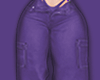 Cargo Purple Pants