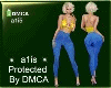 Blue TikTok Leggings RL