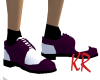 *KR-Mens Tux Shoes Plum