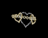 Gold Diamond Heart