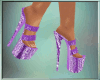 *J Purple Shimmer Heels