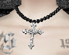 ✩ cross necklace b