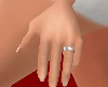 Silver Wedding Ring/F